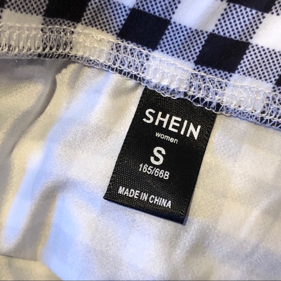 PLAID CHECKER SLIGHT STRETCH MINI SKIRT - Picture 4 of 7